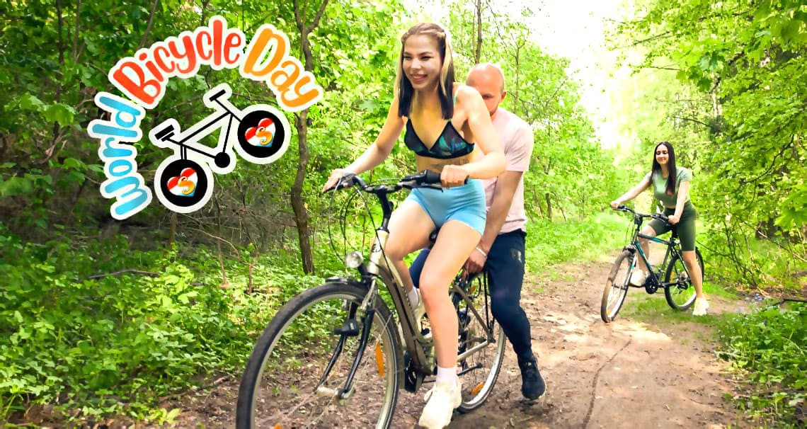 ClubSweethearts 25 06 03 Remido And Bella Fawn World Bicycle Day 2025 [ 1080p]