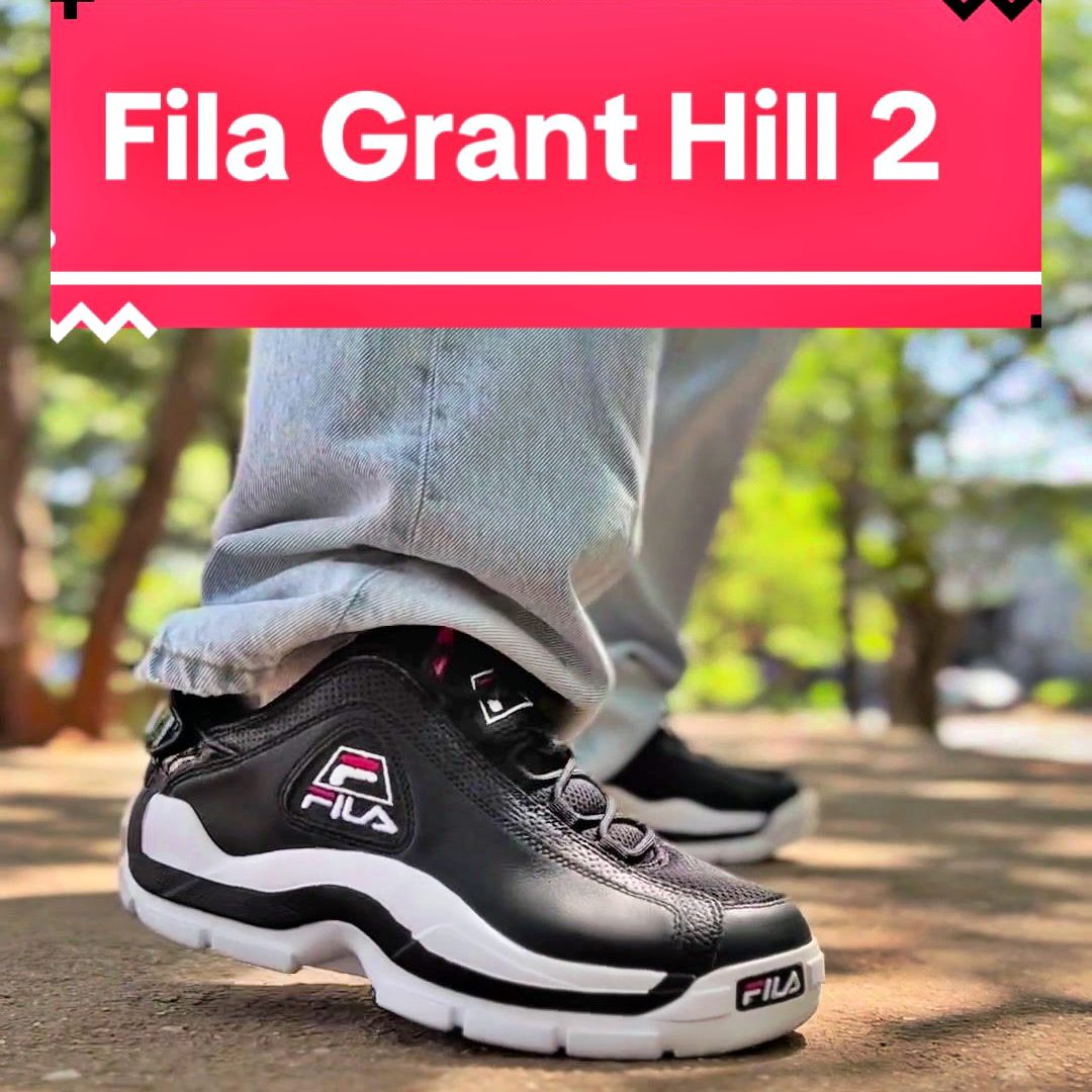 Tenis Fila Grant Hill 2 Low – Preto+Branco