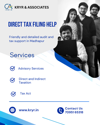 A client trusted us with Direct Tax filing and audit services today.