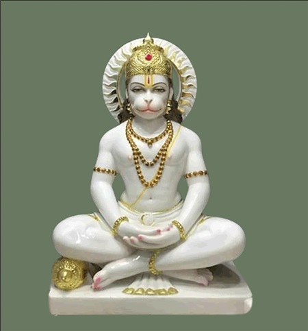 Finely Crafted Hanuman Marble Statues | Salvik.jpg