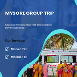 A group of 12 travelers chose our Minibus Taxi for their Mysore trip.