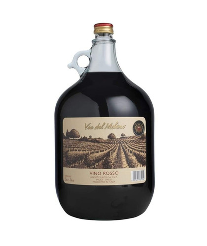 8001651334454 ВИНО VIA DEL MOLINO RED SEMI SWEET КРАСН. ПСЛАД. 10% 5 Л СТБУТ. .jpg