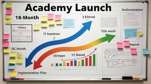 strategic roadmap for academy launch an 18 month