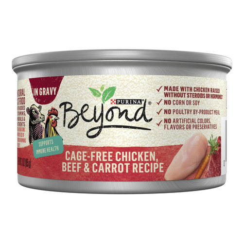 Purina Beyond Cage Free Chicken Beef and Carrot Recipe In Wet Cat Food Gravy 6ea05c77 d5d7 410d ae47.jpg