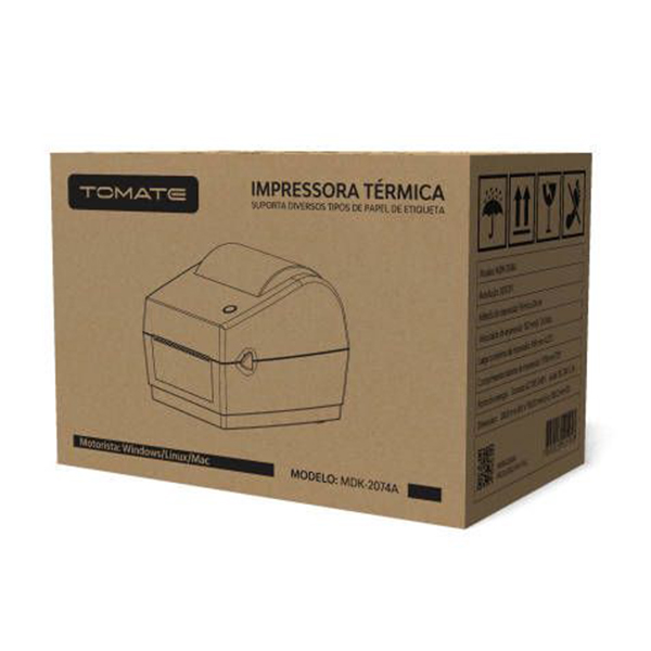 Impressora Térmica MDK-2074A - miniatura 3