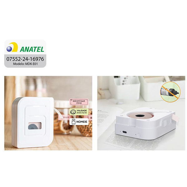 Impressora de Etiqueta Térmica - MDK-E01 - miniatura 3