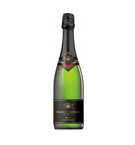 3500610033353 Вино Игристое Baron Darignac Brut Бел.Сух. 11% 0,75 Л СтБут. .jpg
