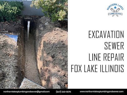 Excavation Sewer Line Repair Fox Lake Illinois.jpg