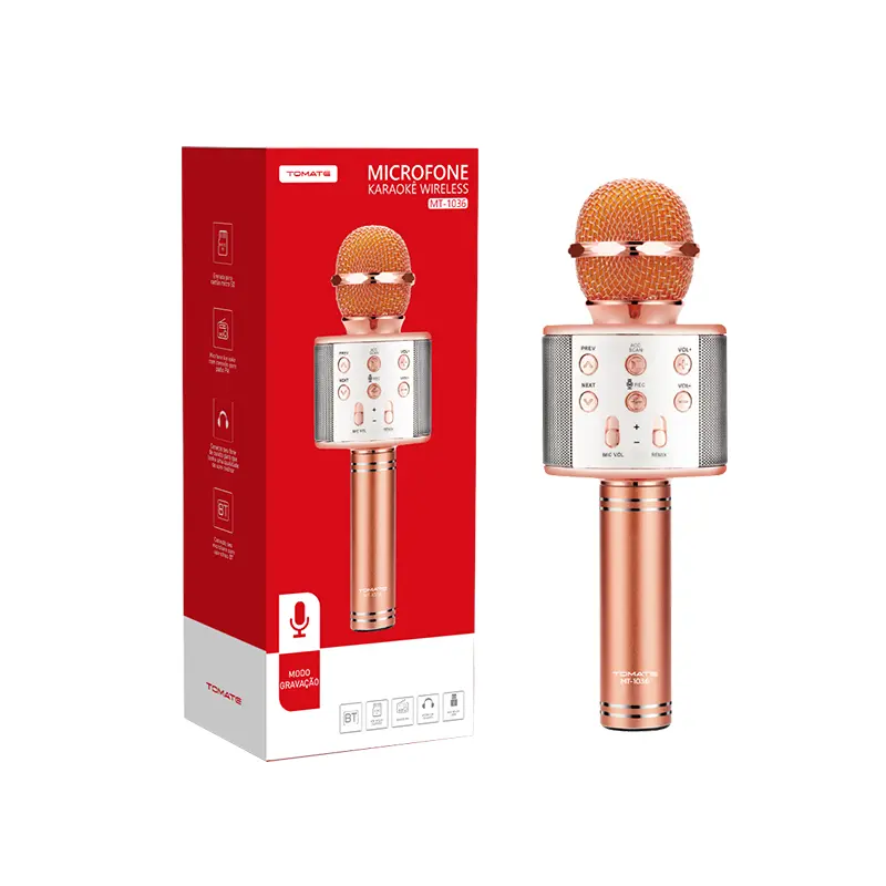 Microfone Karaokê Bluetooth - miniatura 2