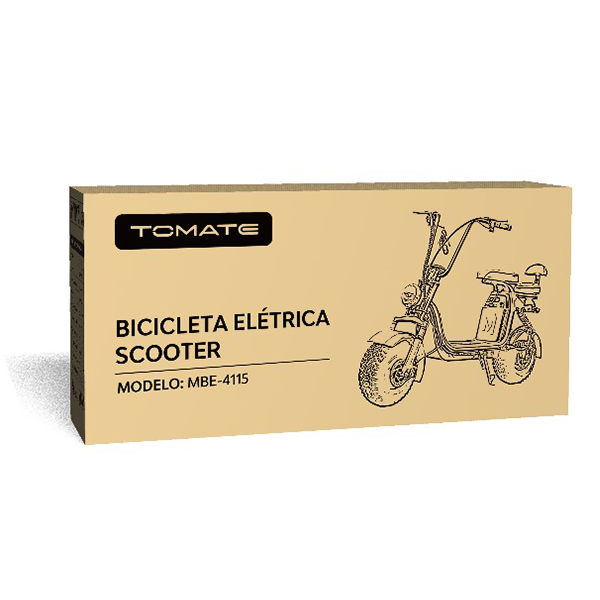 Bicicleta Scooter Elétrica MBE-4115 - miniatura 2