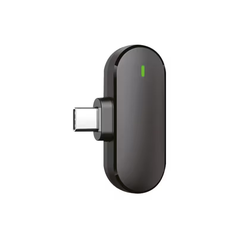 Microfone de lapela Tipo-C 2x - miniatura 3