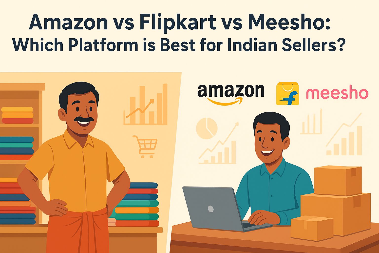 sellers on amazon, flipkart and meesho