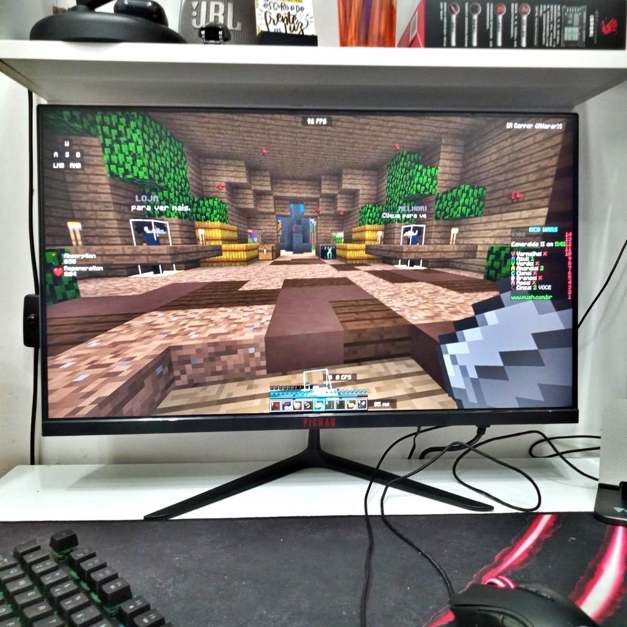 Monitor Gamer Pichau Athen V3 Pro 23.8 Pol Ips Fhd 1ms 144hz