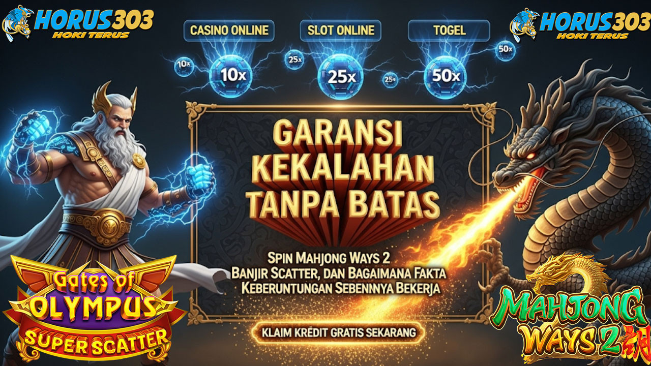 Spin Mahjong Ways 2, Banjir Scatter, dan Bagaimana Fakta Keberuntungan Sebenarnya Bekerja