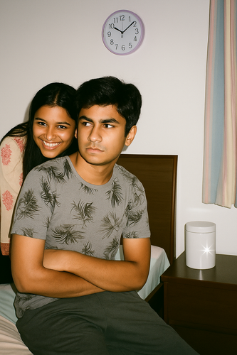 20250808 1753 Siblings' Playful Moment remix 01k24t1192eqr98h73hwcpaj4y.png