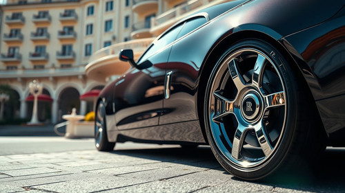 a fotografia capturada com uma cmera de alta resoluo mostra um detalhe de um supercarro exclusi.jpg