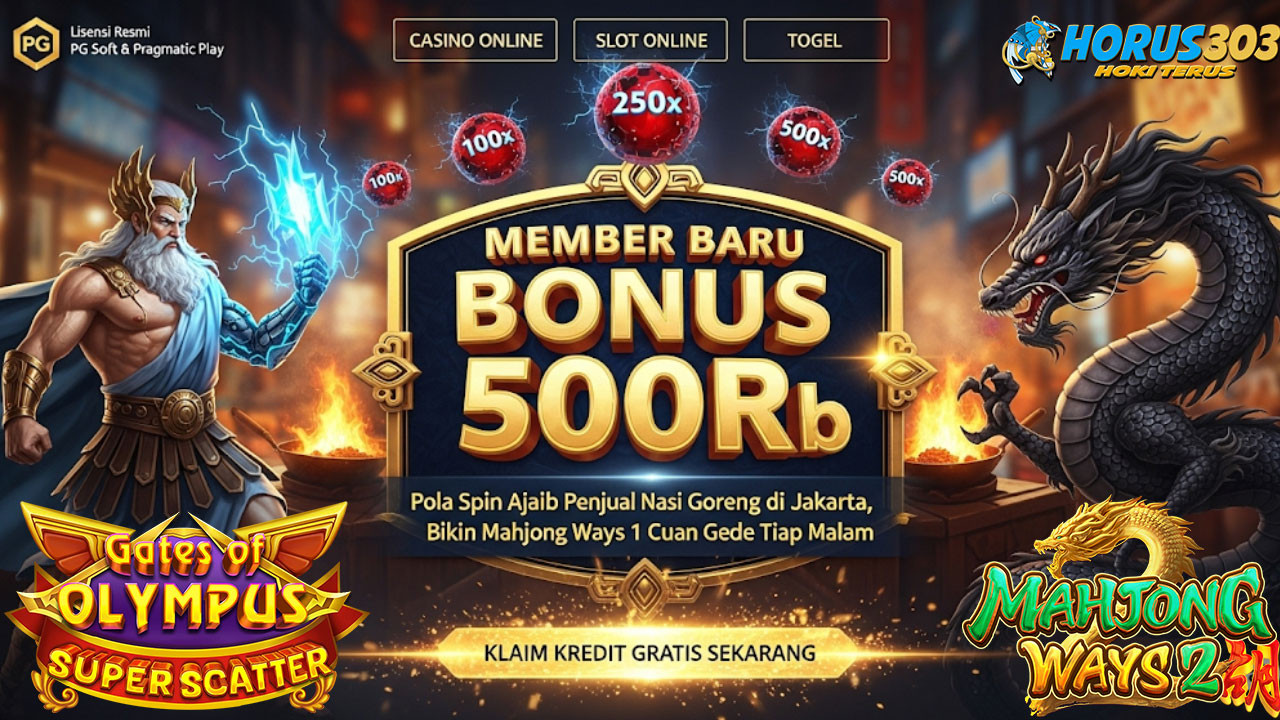 Pola Spin Ajaib Penjual Nasi Goreng di Jakarta, Bikin Mahjong Ways 1 Cuan Gede Tiap Malam