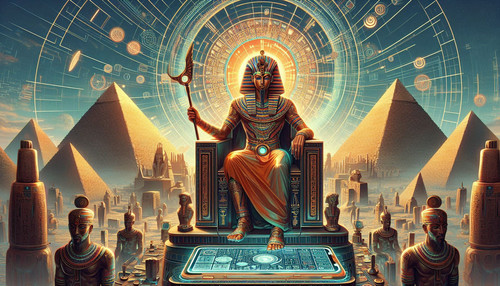 phoronoic king toute ankh amon use application mobil and want to manage his time in the fornt of (2).jpg