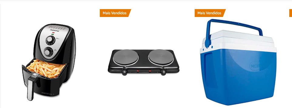 20% de desconto em Casa e Cozinha