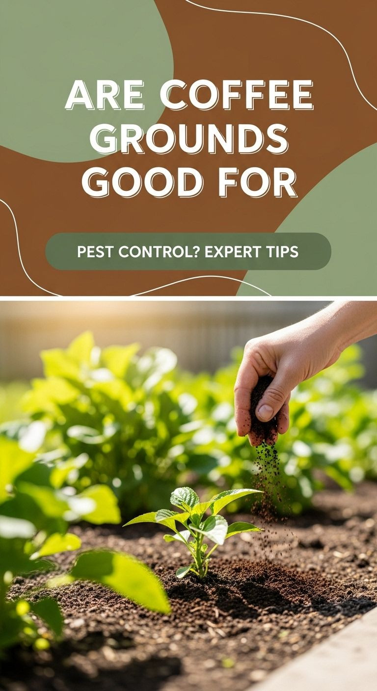 are coffee grounds good for pest control