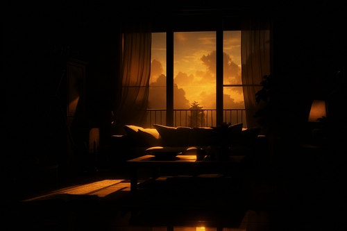 cozy home interior anime style light.png