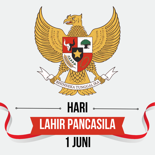 Abu Abu Coklat Kreatif Garuda Hari Lahir Pancasila Instagram Post.png