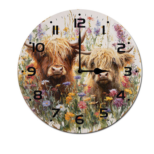 Brown Highland Cows Flowers 001 01.jpg