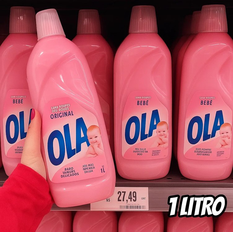 Sabão Líquido Para Roupas Finas e Delicadas Ola Original 1L