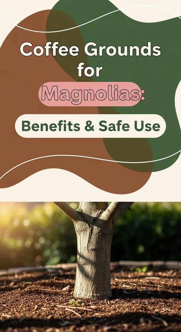 are coffee grounds good for magnolia trees