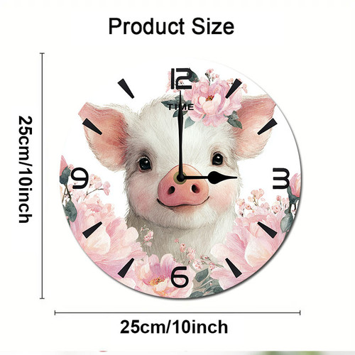 Animal Cute Pig Watercolor Flower 001 02.jpg