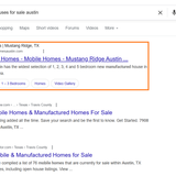 manufactured houses for sale austin