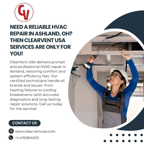 Need a reliable HVAC repair in Ashland, OH Then ClearVent USA Services are only for you!.jpg