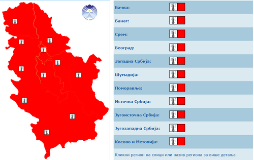 Crveno upozorenje RHMZ-a: Novi toplotni talas od 35 do 40°C zahvata Srbiju