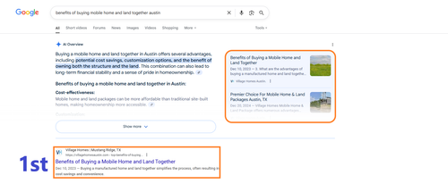 benefits of buying mobile home and land together austin.png