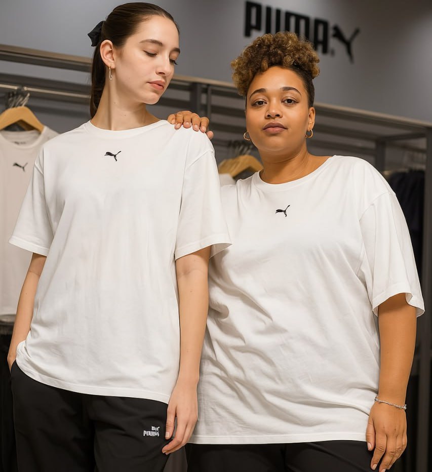 Camiseta Puma Relaxed Feminina