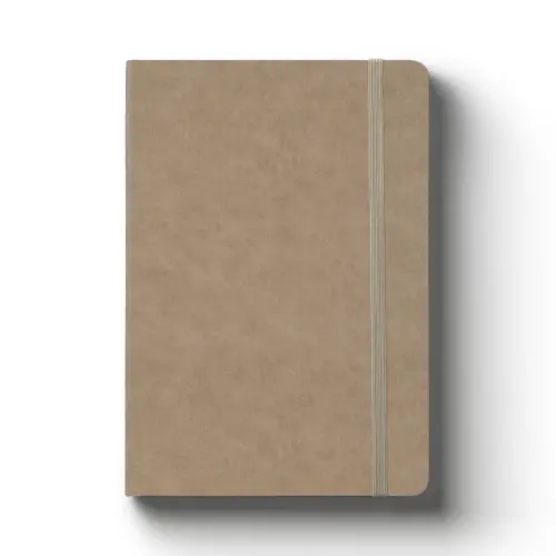 Notebook A5 Lined Soft Brown.webp