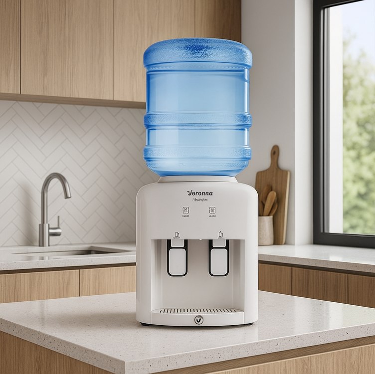 Bebedouro Refrigerado Eletrônico Veronna BE200 Agua Gelada Cor Branco