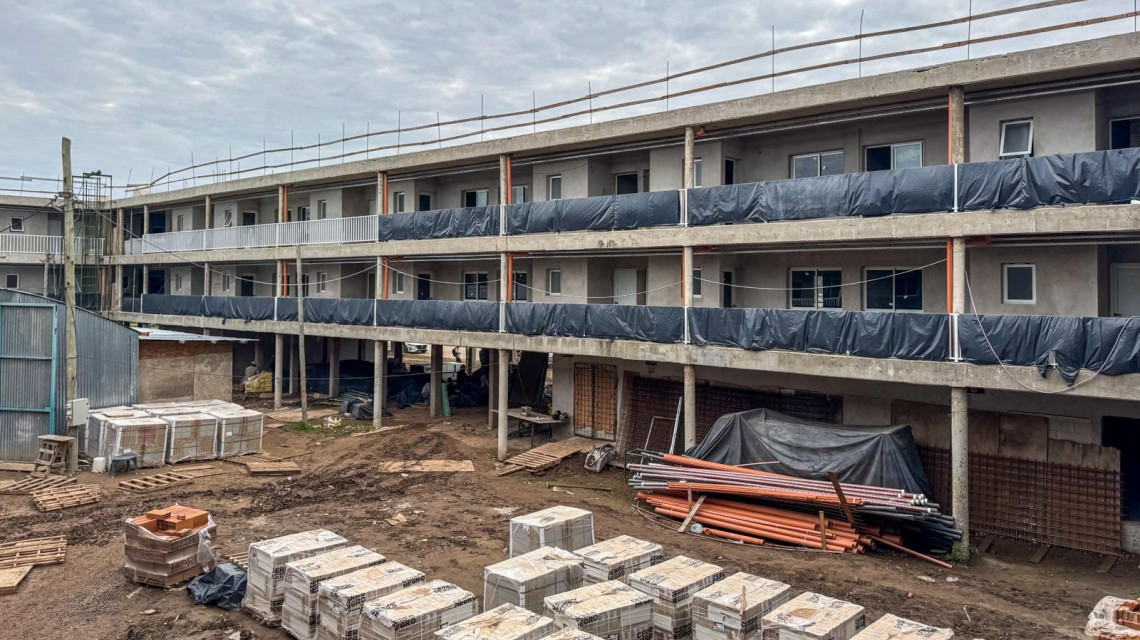 Villa Setúbal: continúa la construcción de 54 viviendas