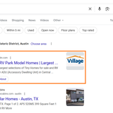 park model homes austin