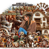 Gorgeous Arie Autumn Cowgirl