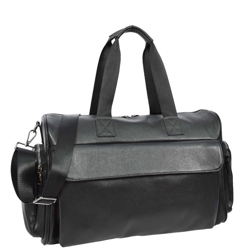 Crafted for the Journey: Timeless Leather Holdalls for Men.jpg