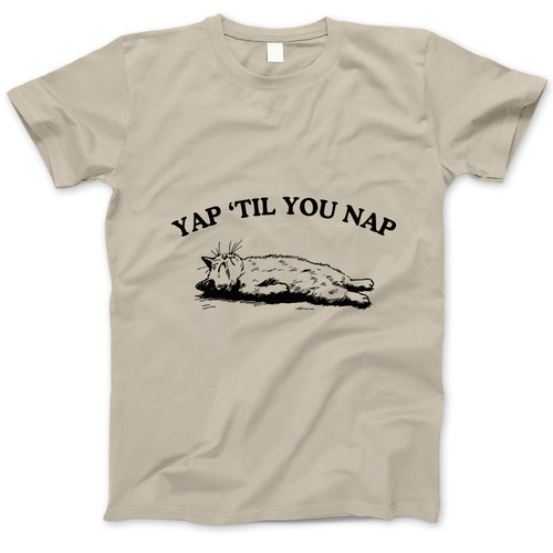 Photograph of four blank t-shirts greys beige and army green. Clipping path included. Ready for your.jpg
