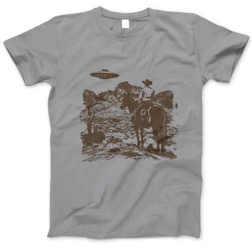 Photograph of four blank t-shirts greys beige and army green. Clipping path included. Ready for your.jpg