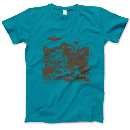 Photograph of four blank t-shirts greys beige and army green. Clipping path included. Ready for your.jpg