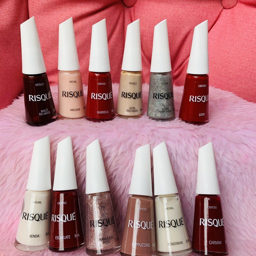 Compre 6 Esmaltes Risqué e leve 30% off