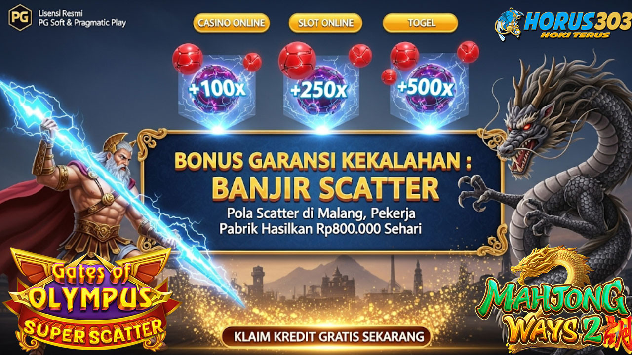 Pola Scatter di Malang, Pekerja Pabrik Hasilkan Rp800.000 Sehari