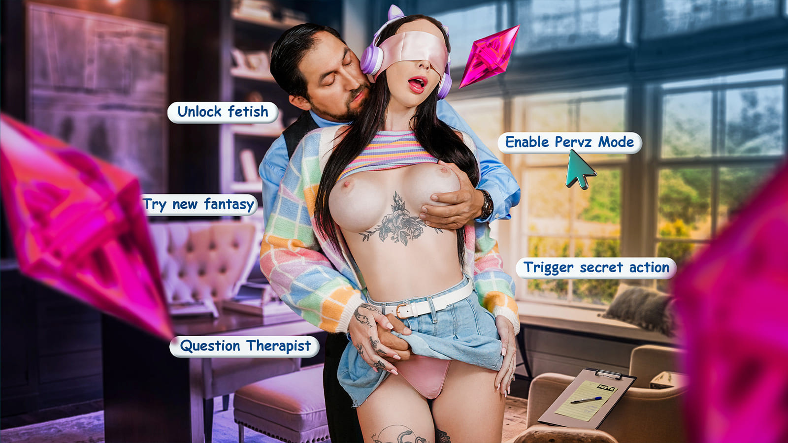 PervTherapy 25 08 11 Indica Marie Dont Be Shy Around Cock [ 1080p]