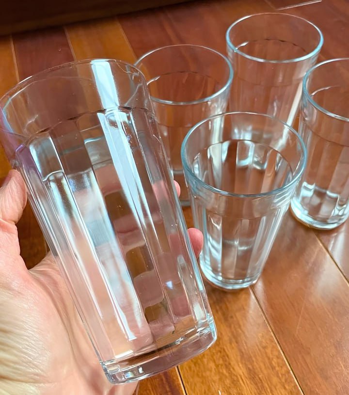 Jogo de Copos de Vidro 450ml 6 Peças Nadir Americano Long Drink