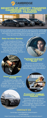 Benefits Of Airport Transfer Cambridge To Stansted Airport Transfer.jpg