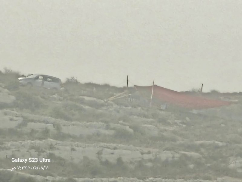 🟨* المستوطنون يشرعون بإنشاء بؤرة استيطانية جديدة على أراضي بلدة عطارة شمال مدينة رام الله....